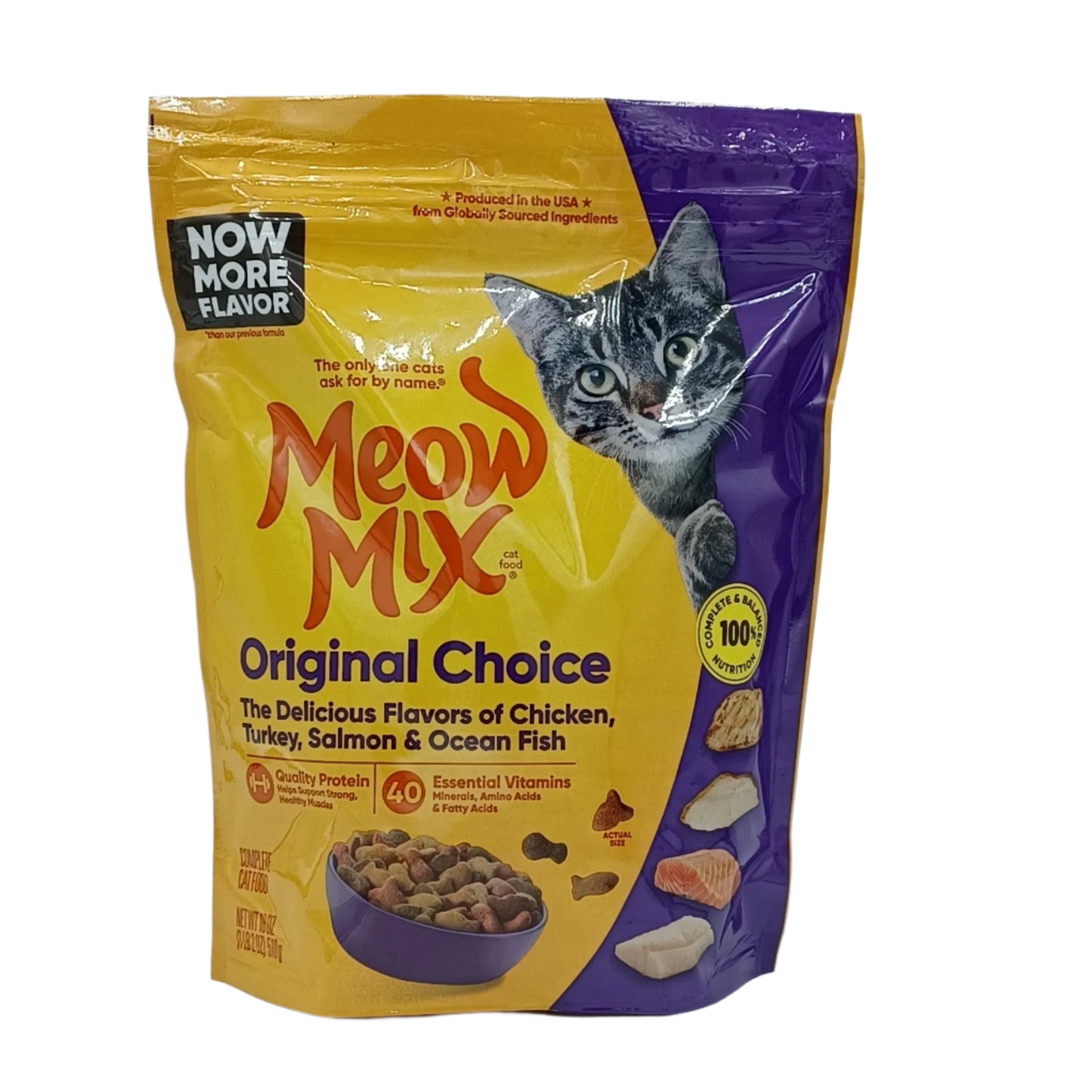 Meow Mix Original Choice 18oz Bag