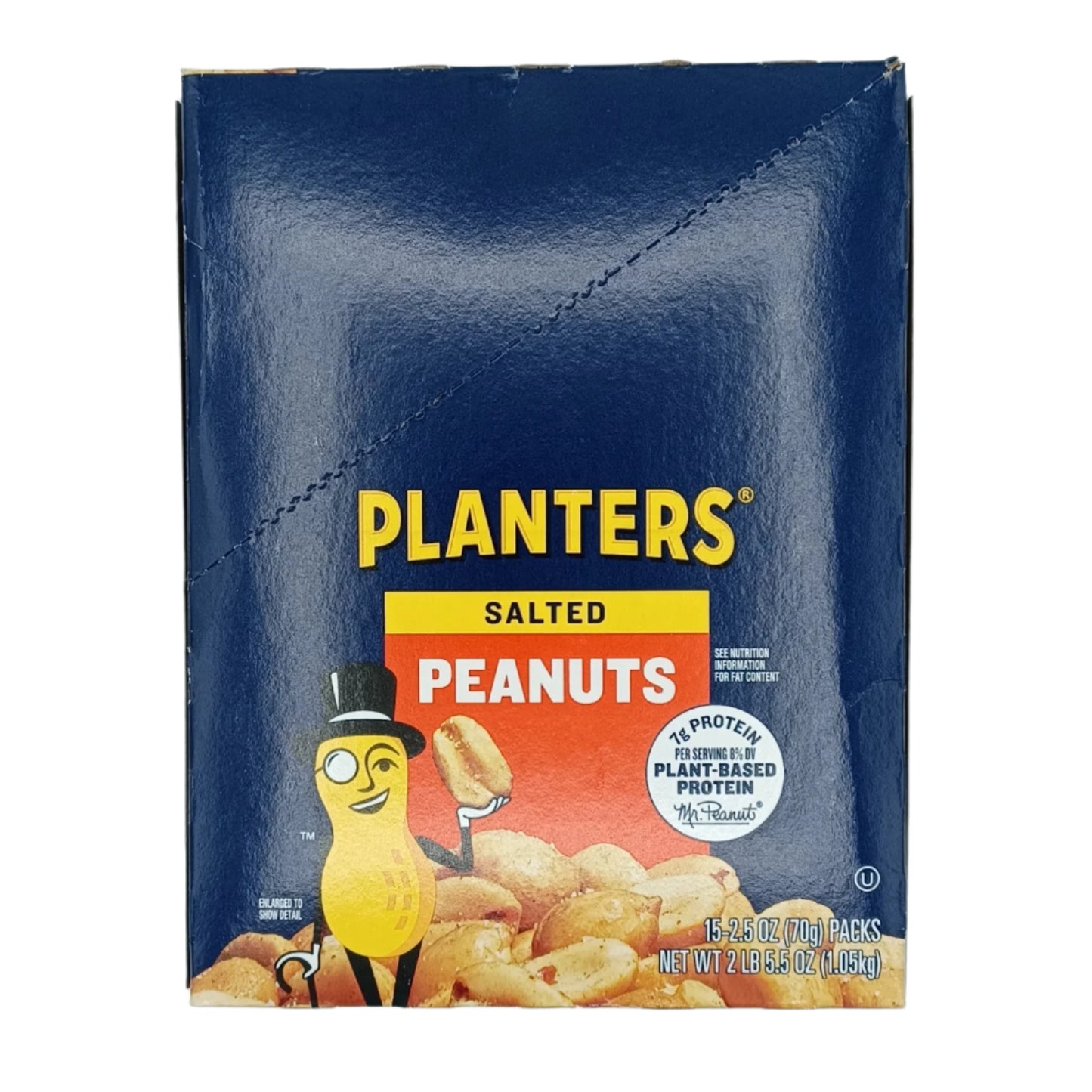 Planters Salted Peanuts 2.5oz/15ct