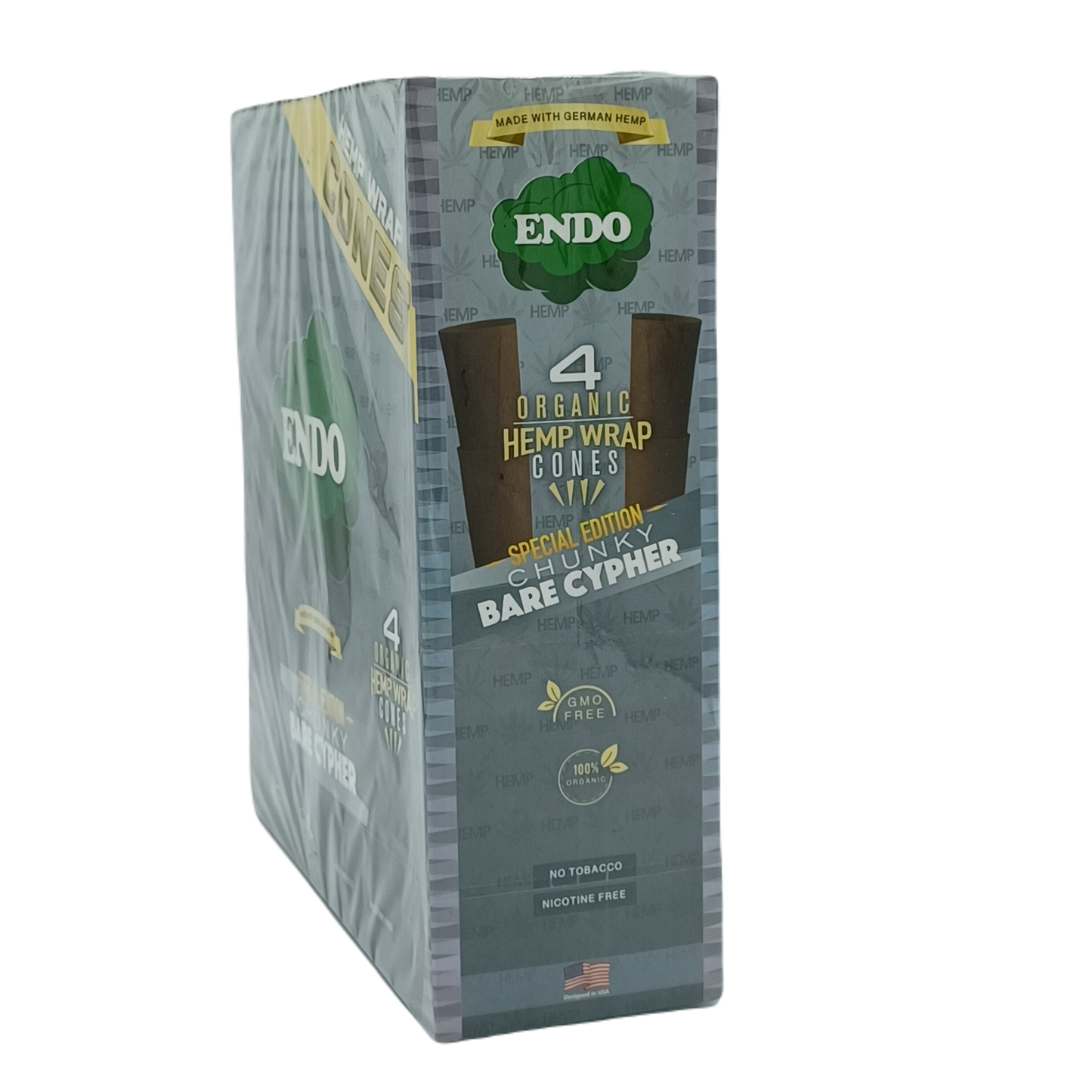 Endo Cones Hemp Wrap SE Chunky Bare Cypher 15ct