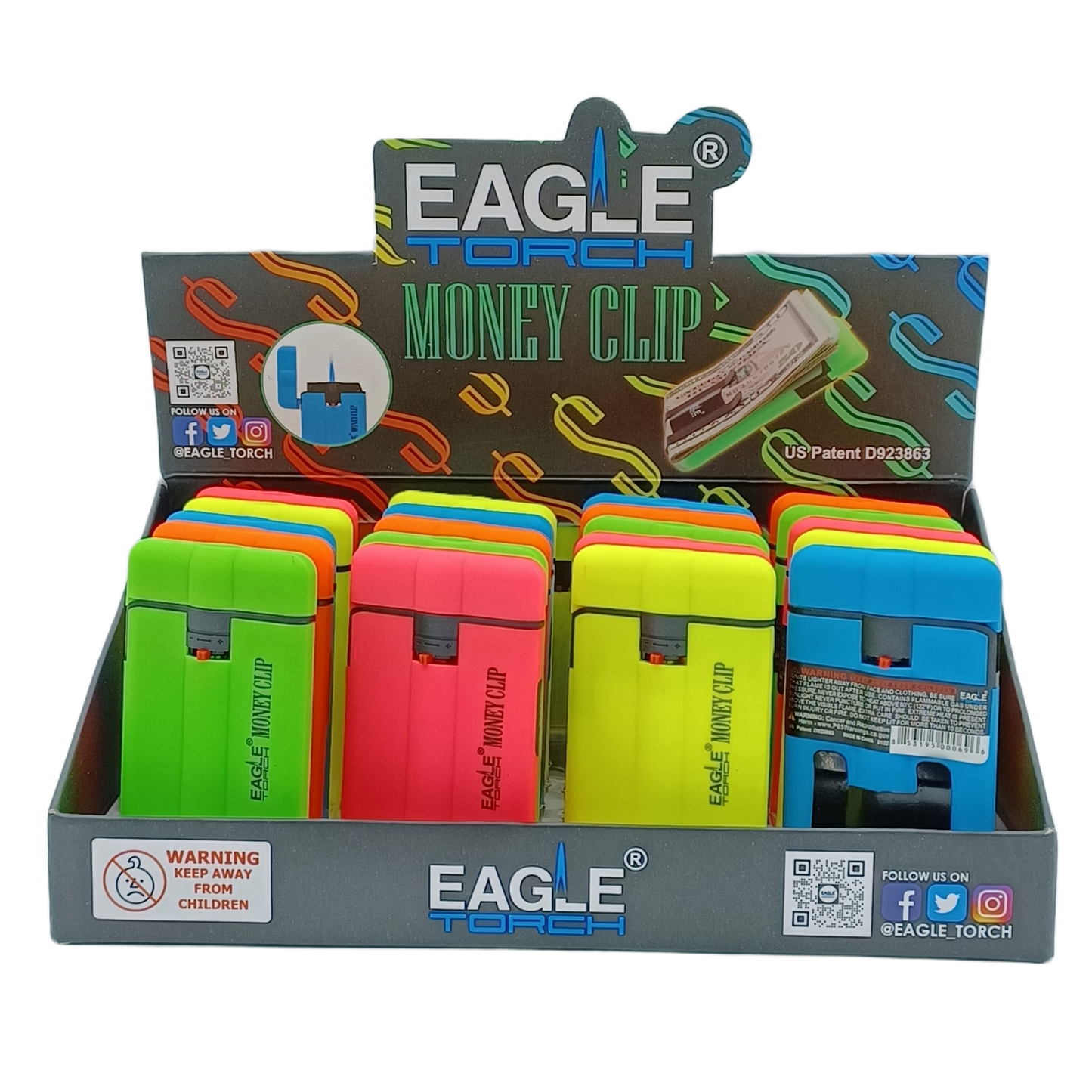 Eagle Money Clip PT161MC 20ct