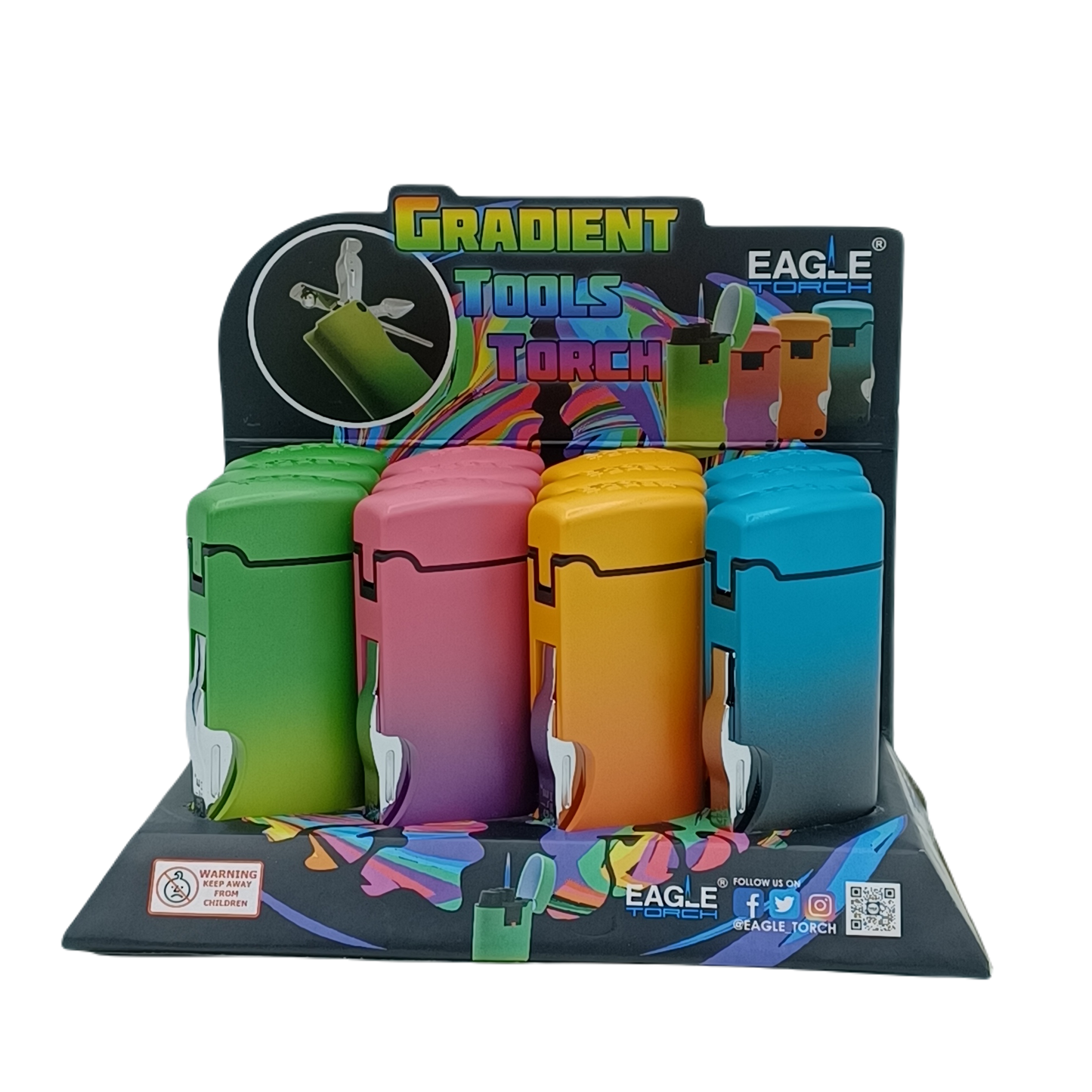 EAGLE GRADIENT TOOLS TORCH 12CT PT186GT