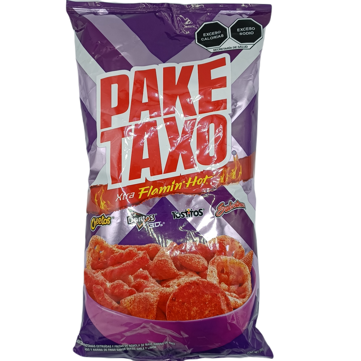 Mexican Pake Taxo Xtra Flaming Hot 215g