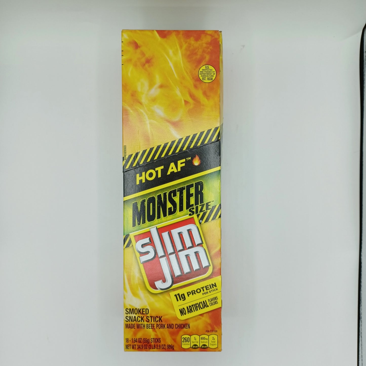Slim Jim Monster Hot AF Size 18ct