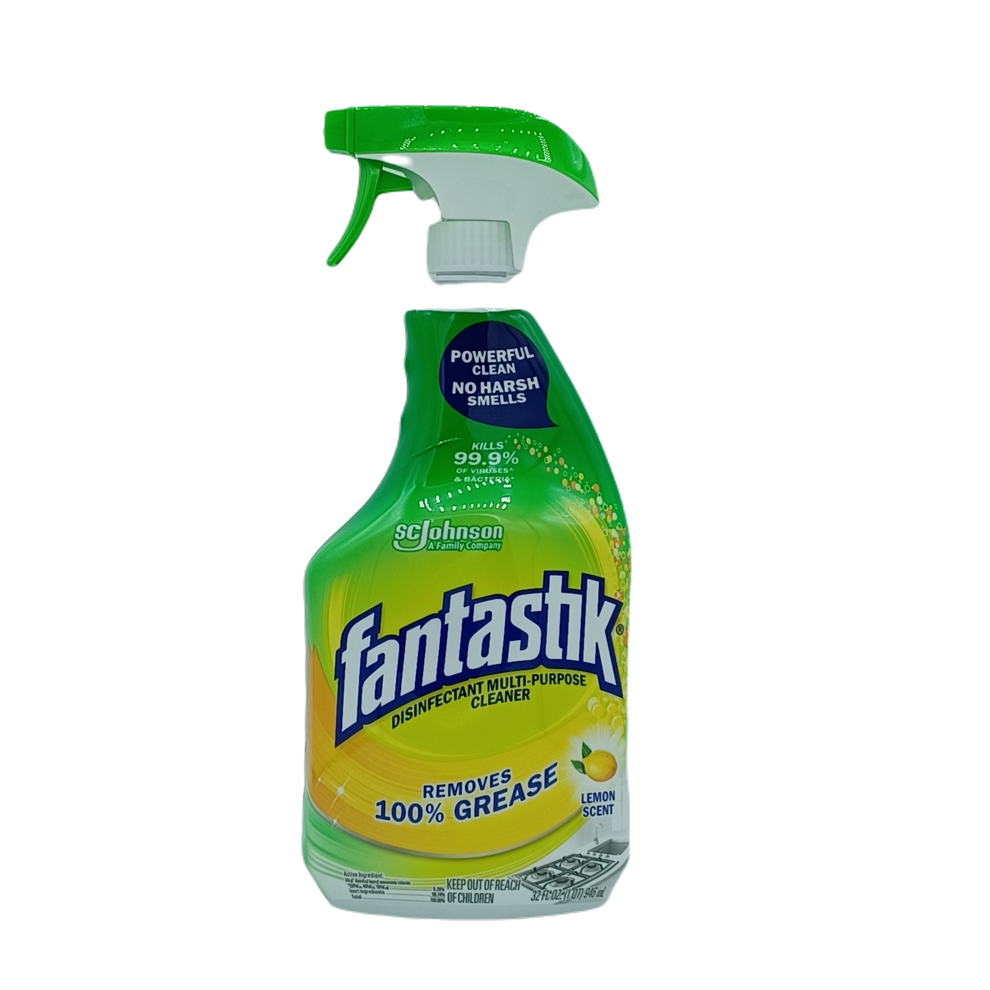 Fantastik Multi Purpose Spray Lemon Scent 32oz