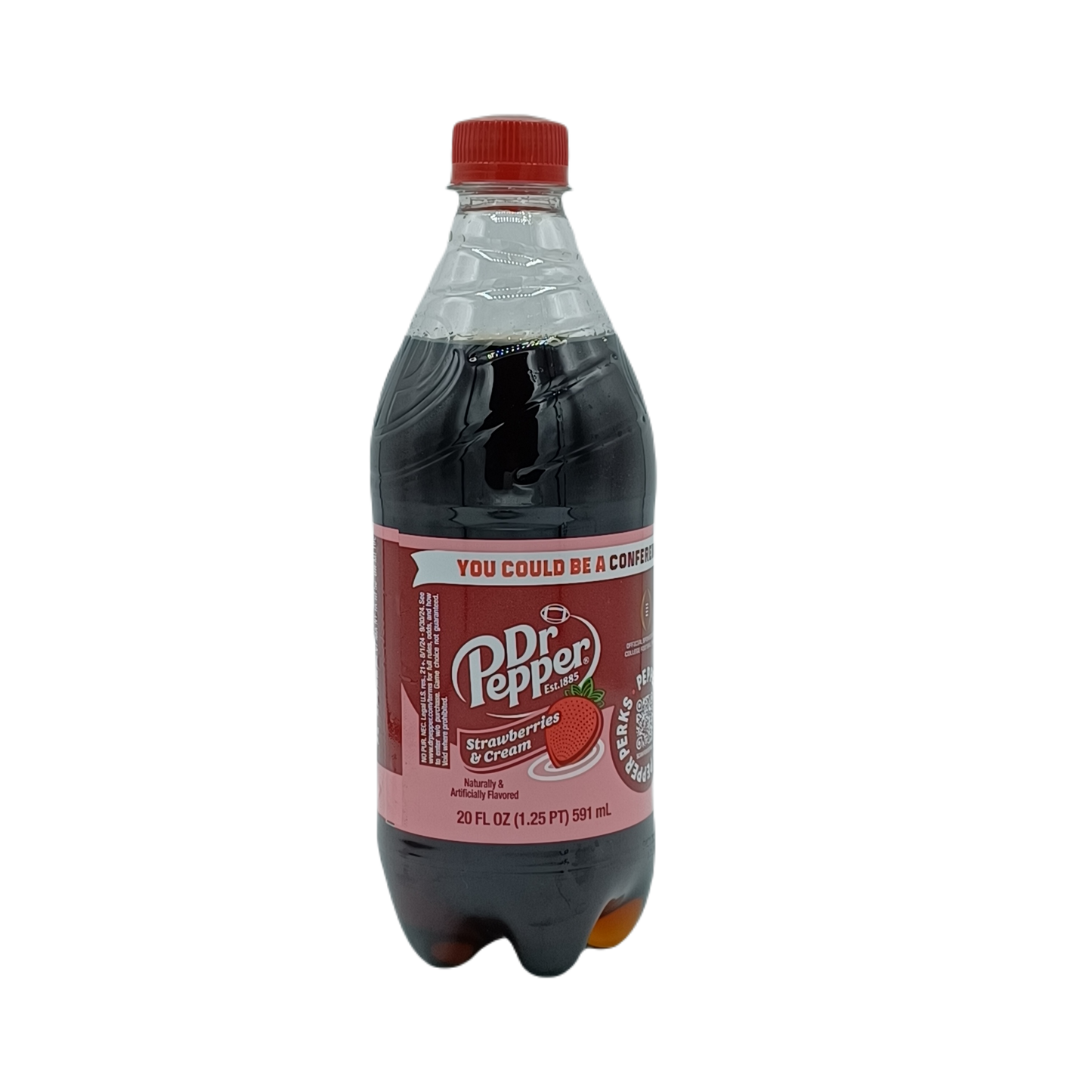 Dr Pepper Strawberries & Cream 20oz/24ct
