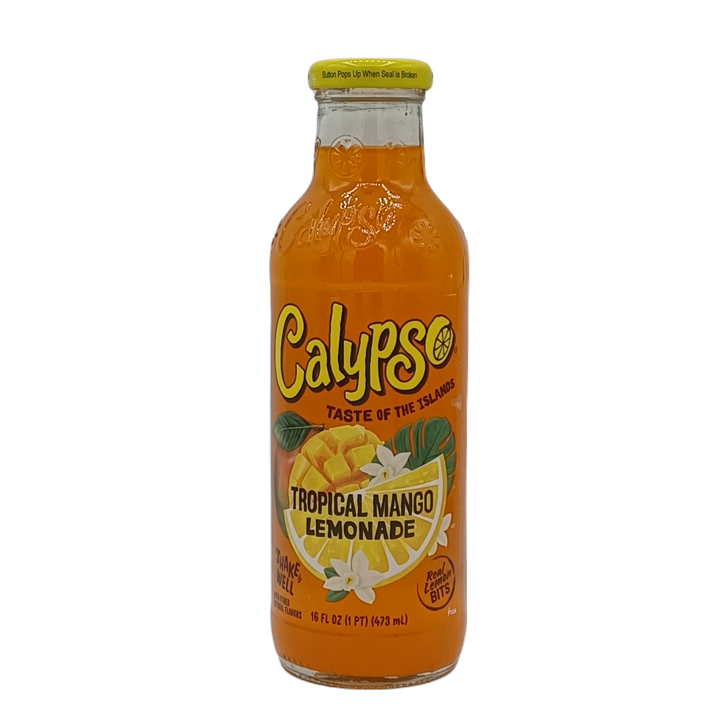 Calypso Tropical Mango Lemonade 16oz/12ct