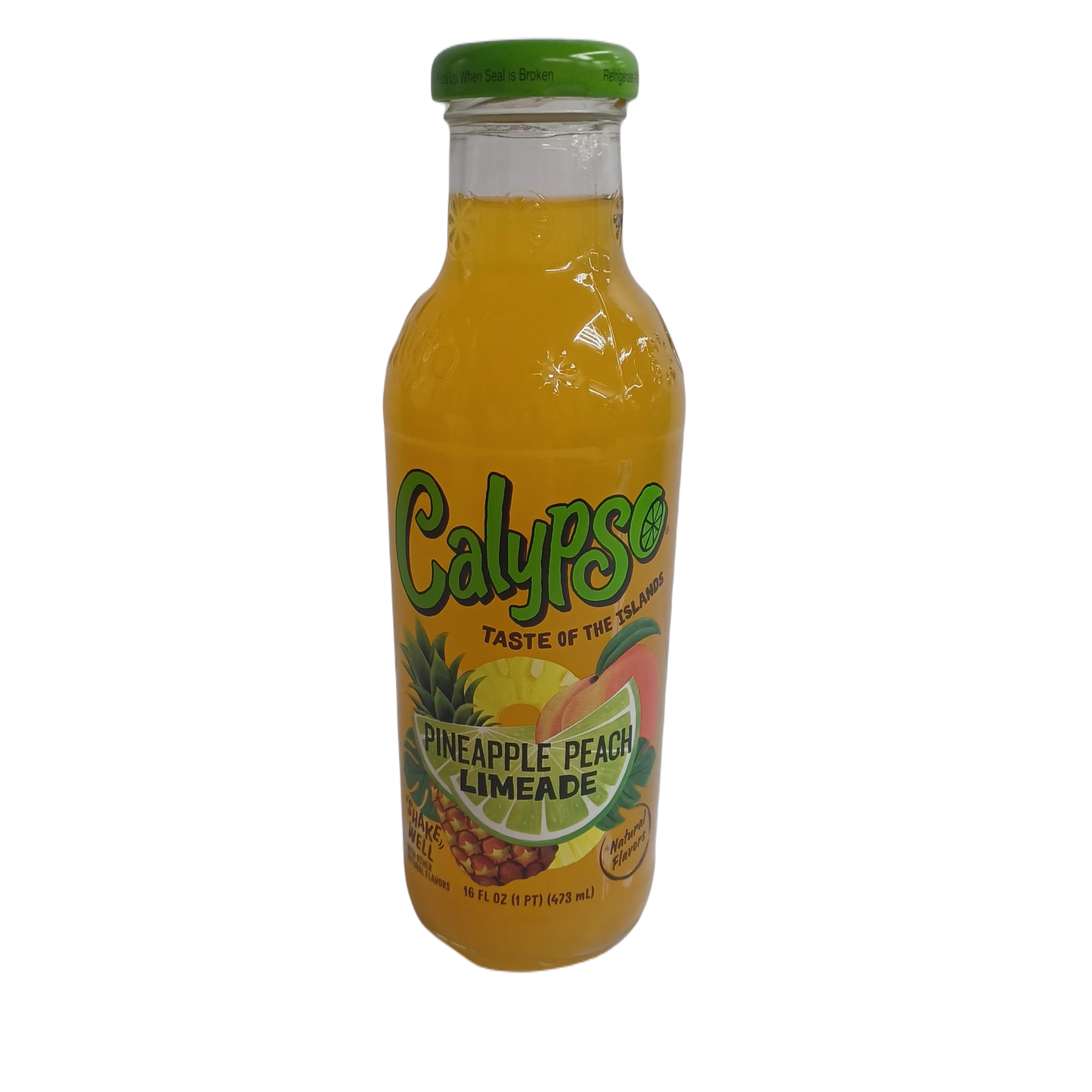Calypso Pineapple Peach Limeade 16oz/12ct