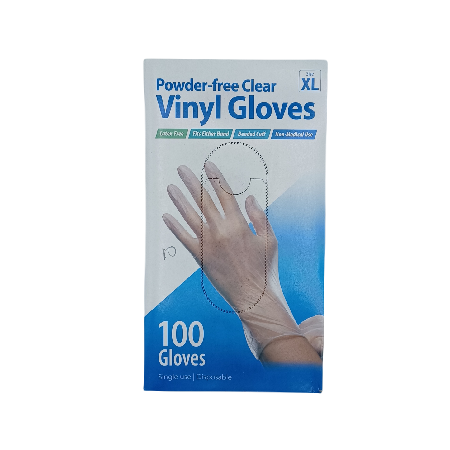 Vinyl Gloves Xtra Large 100ct