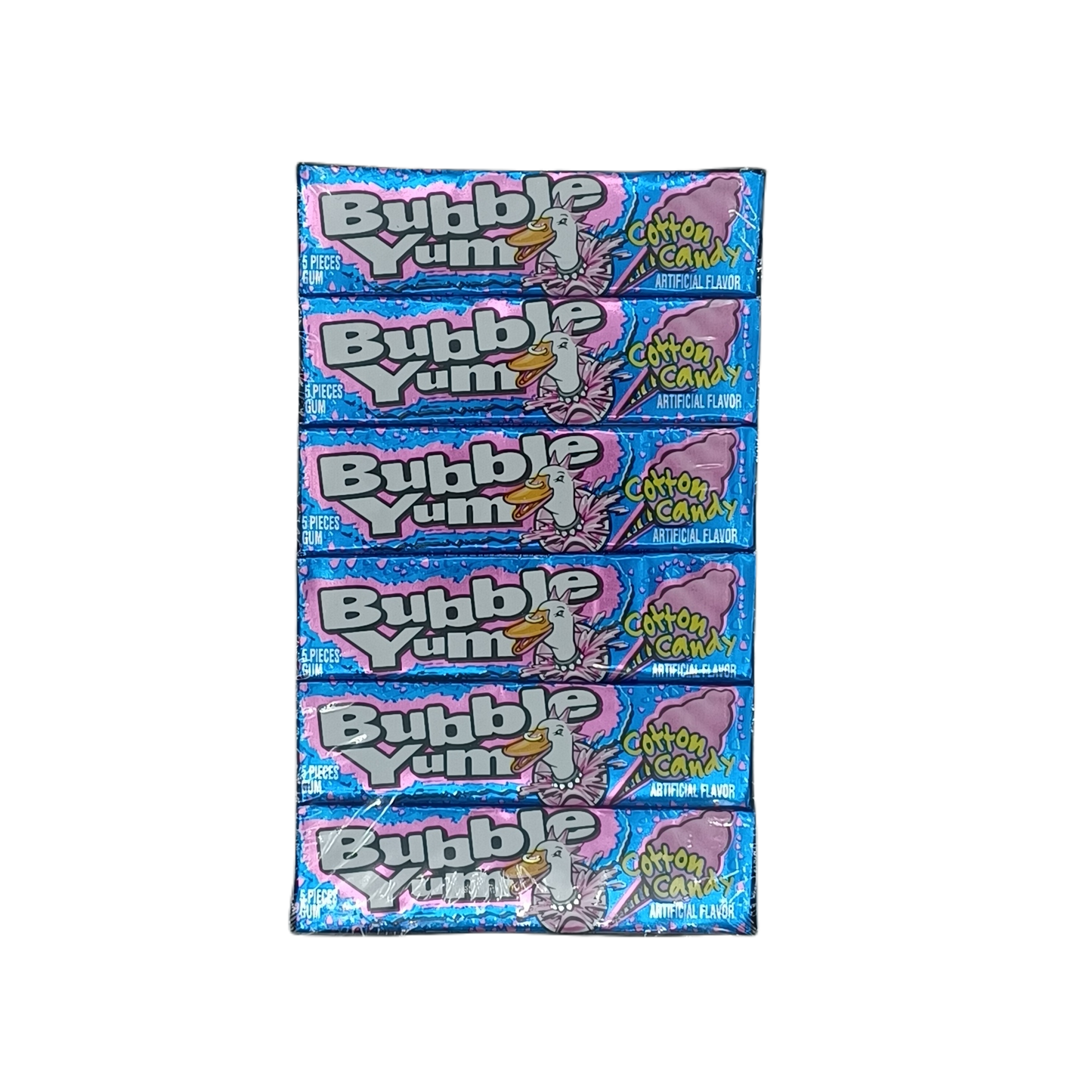 Bubble Yum Cotton Candy 5pk/18ct