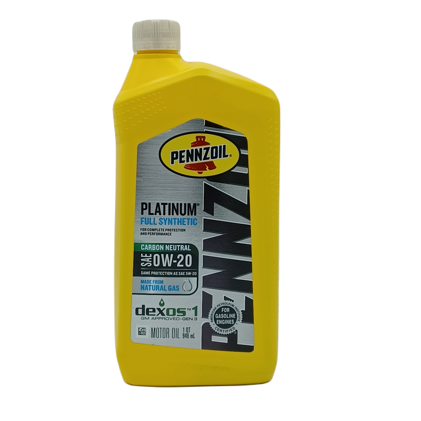 Pennzoil Platinum Full Synthetic SAE 0W20 1qt/6ct