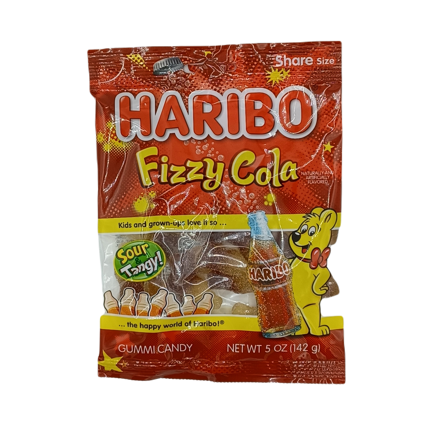 Haribo Fizzy Cola 5oz PEG