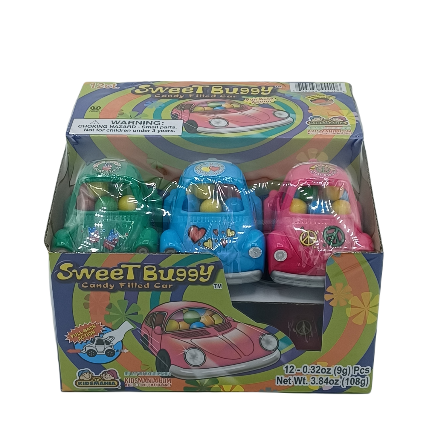 Kidsmania Sweet Buggy .32z/12ct