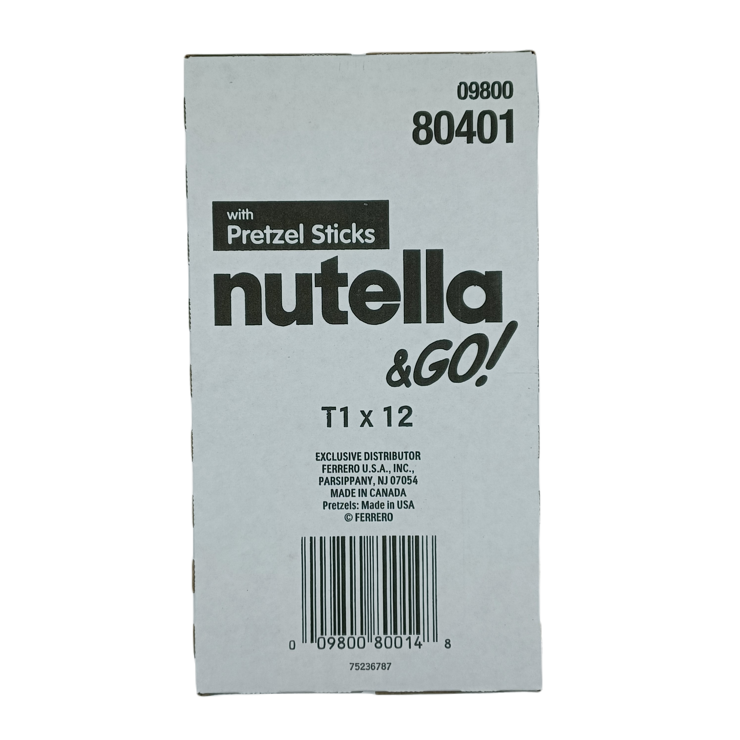 Nutella &Go Pretzel Sticks 12ct