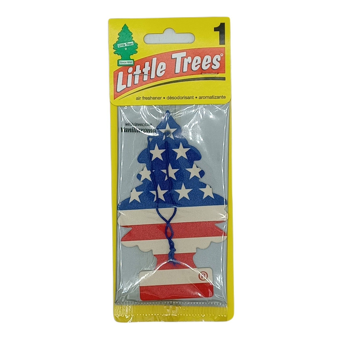 Little Tree Airfreshener American Flag 24ct