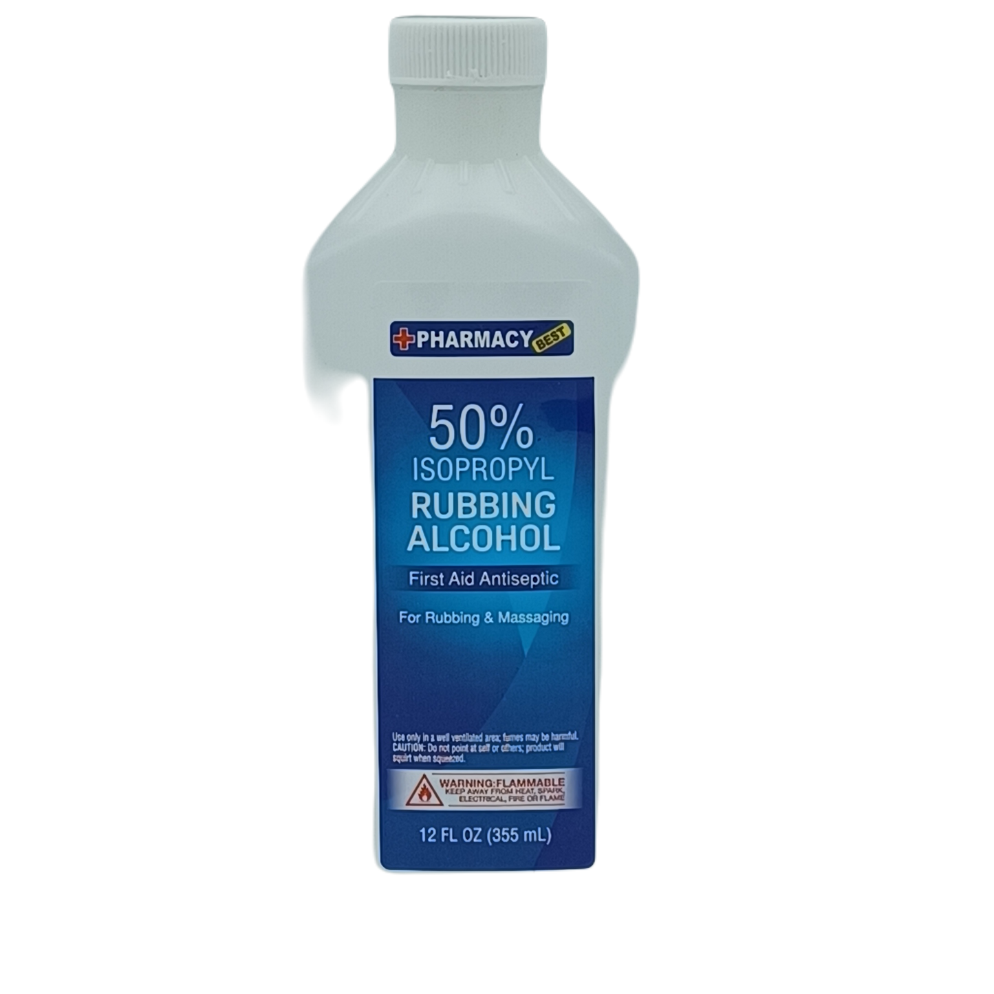 Pharmacy Best Rubbing Alcohol 50% 12oz