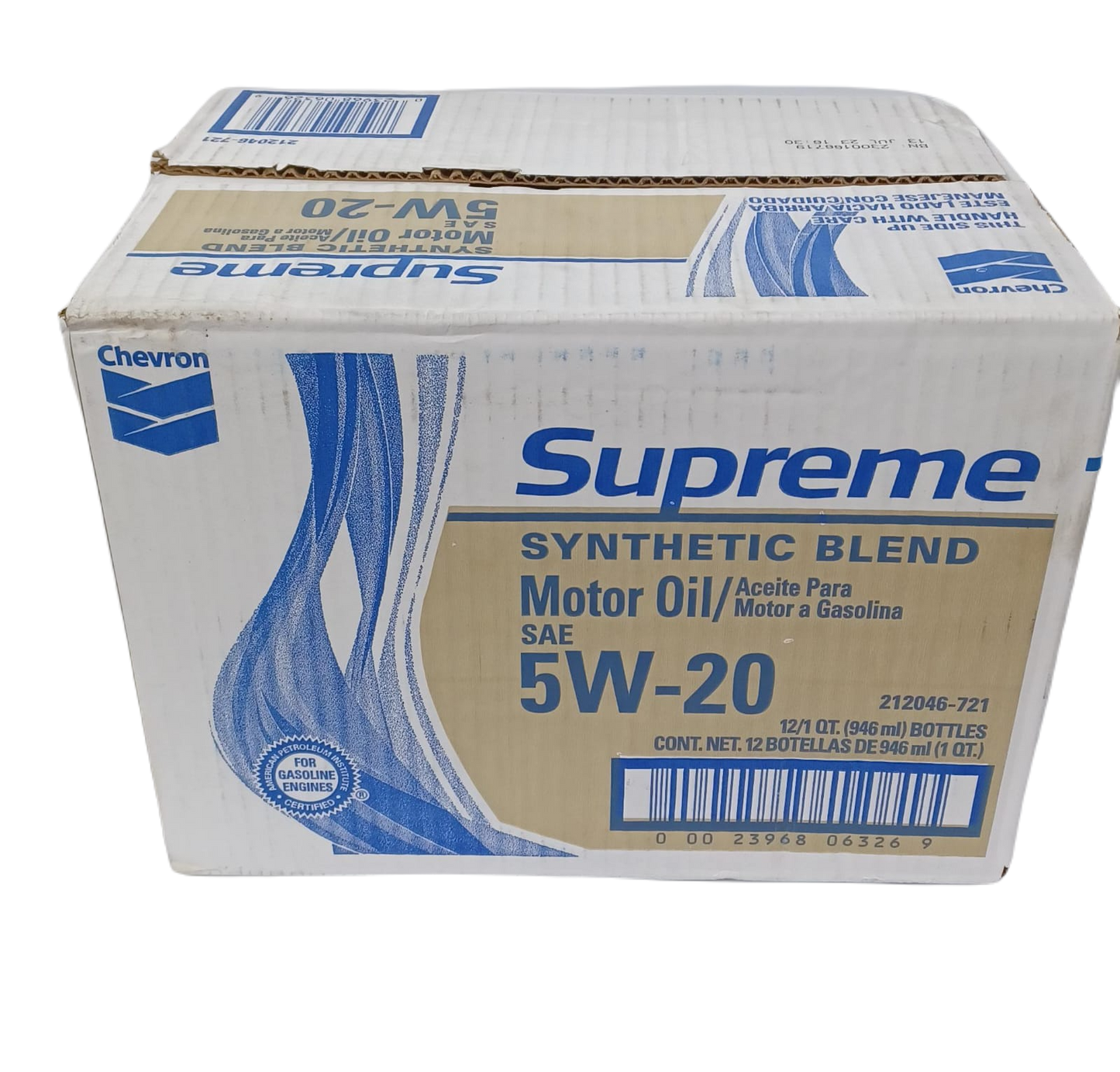 Chevron Supreme SAE10W20 1q/12ct