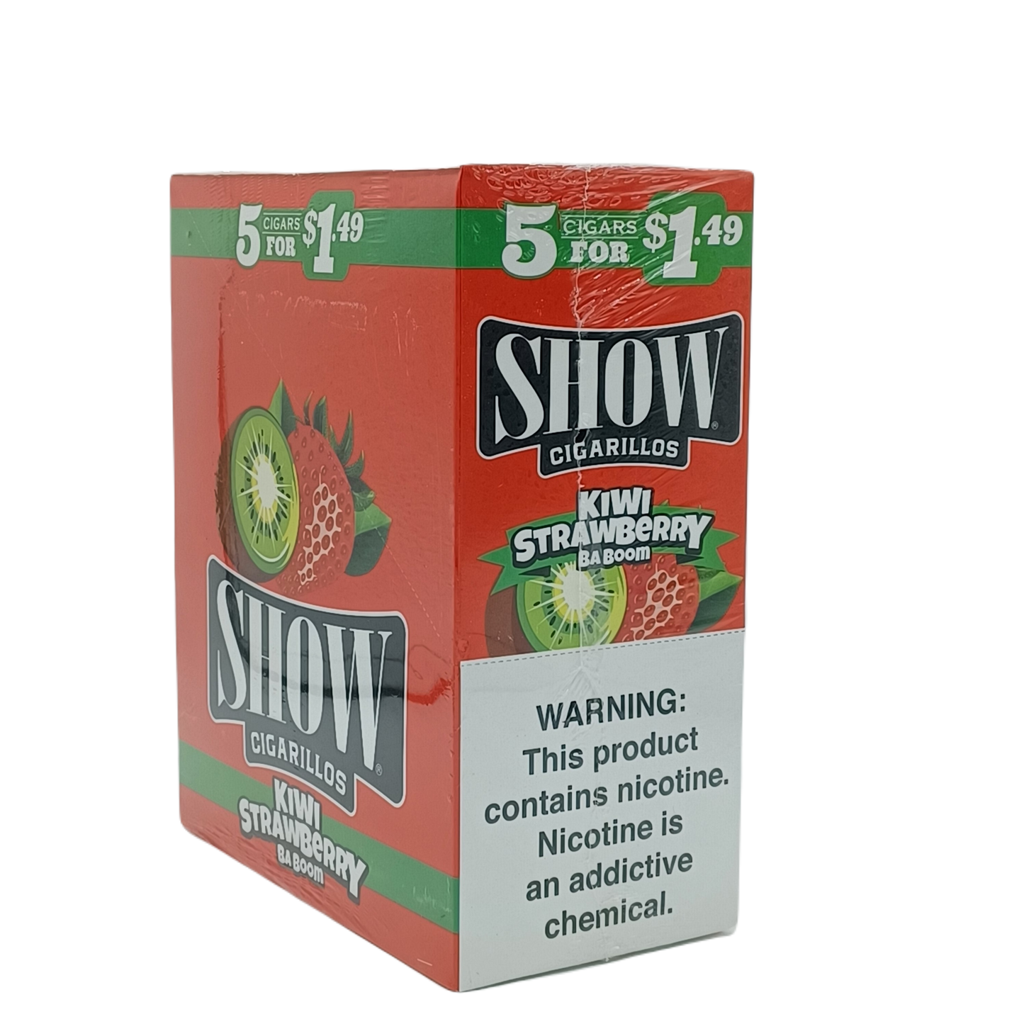 Show Kiwi Strawberry 5/$1.49 15/5pk