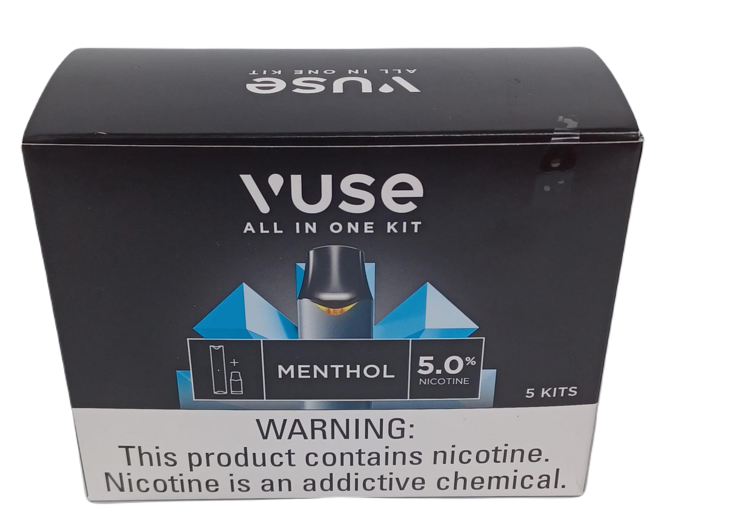 Vuse Blue Menthol All in One Kit 5% 5/1pk