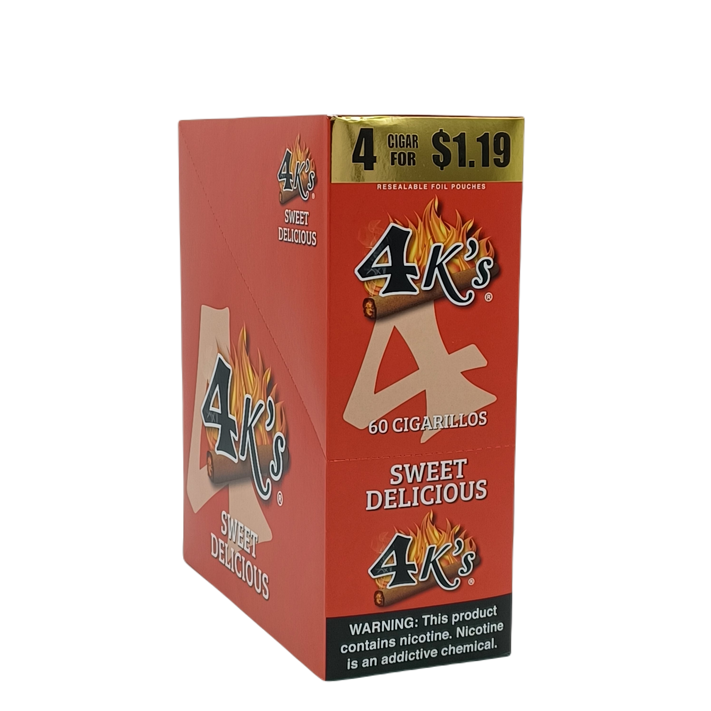 4k's Sweet Delicious 4/$1.19c 15/4pk