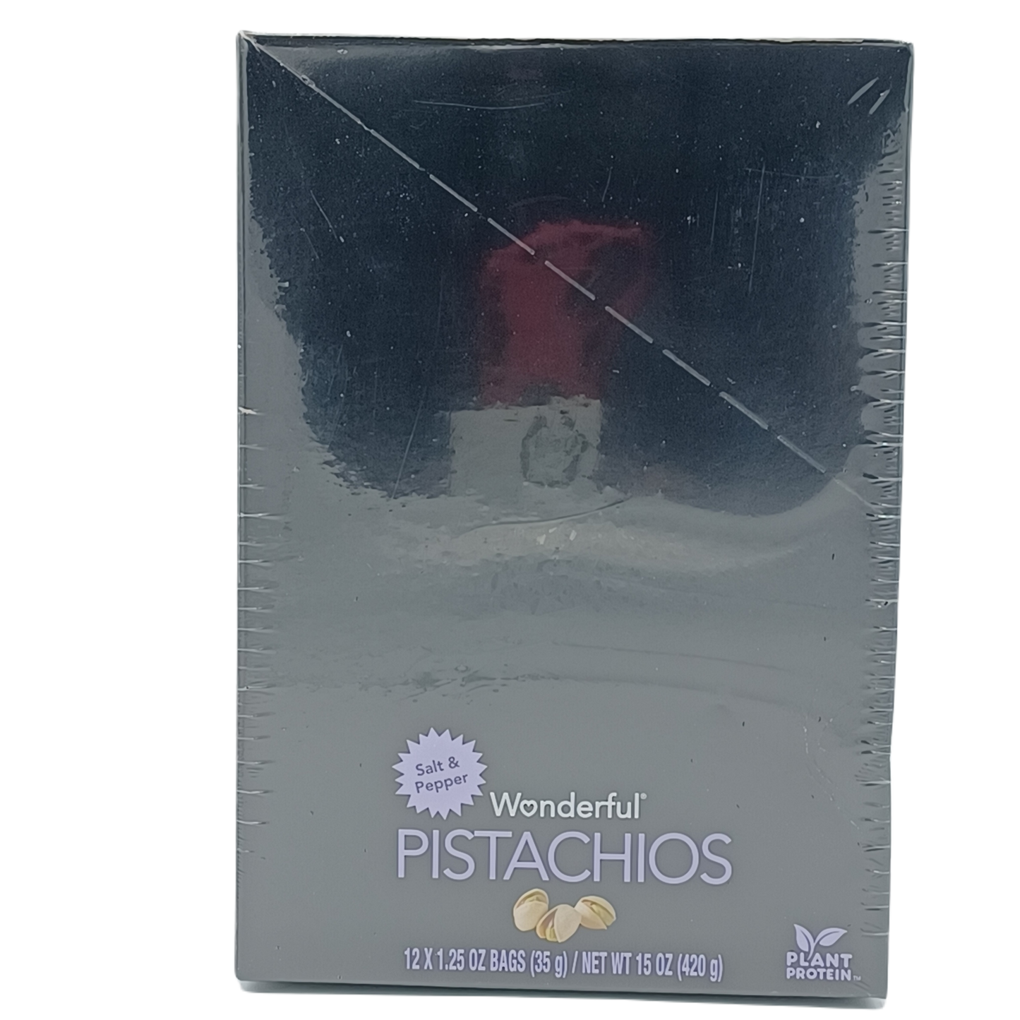 Wonderful Pistachios Salt & Pepper 1.25/12ct