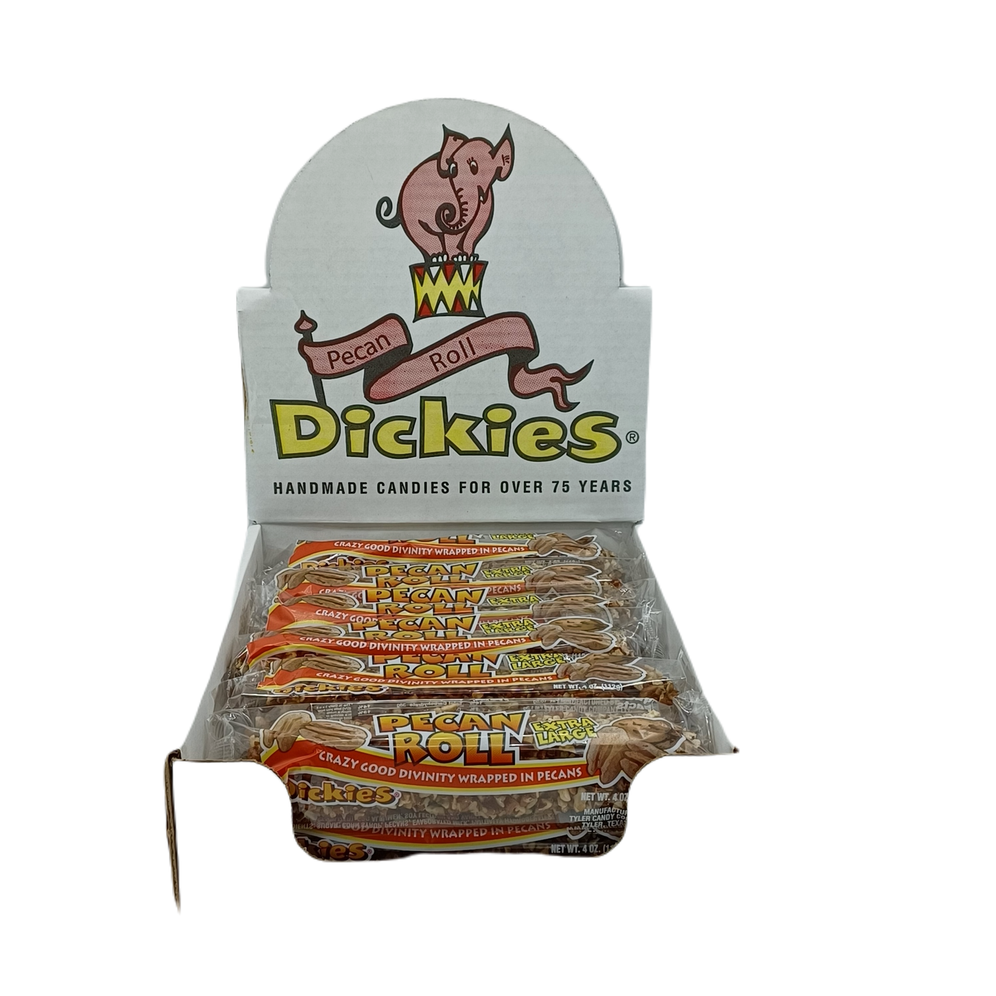 Dickies Pecan Rolls King Size 4oz/12ct
