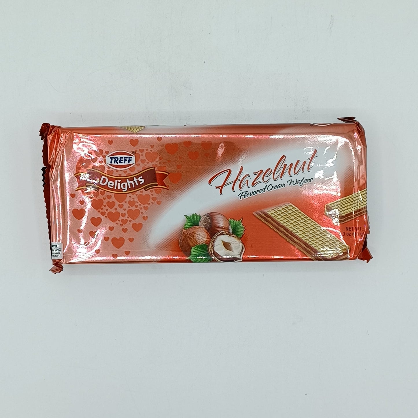 Treff Hazelnut Wafers 3oz