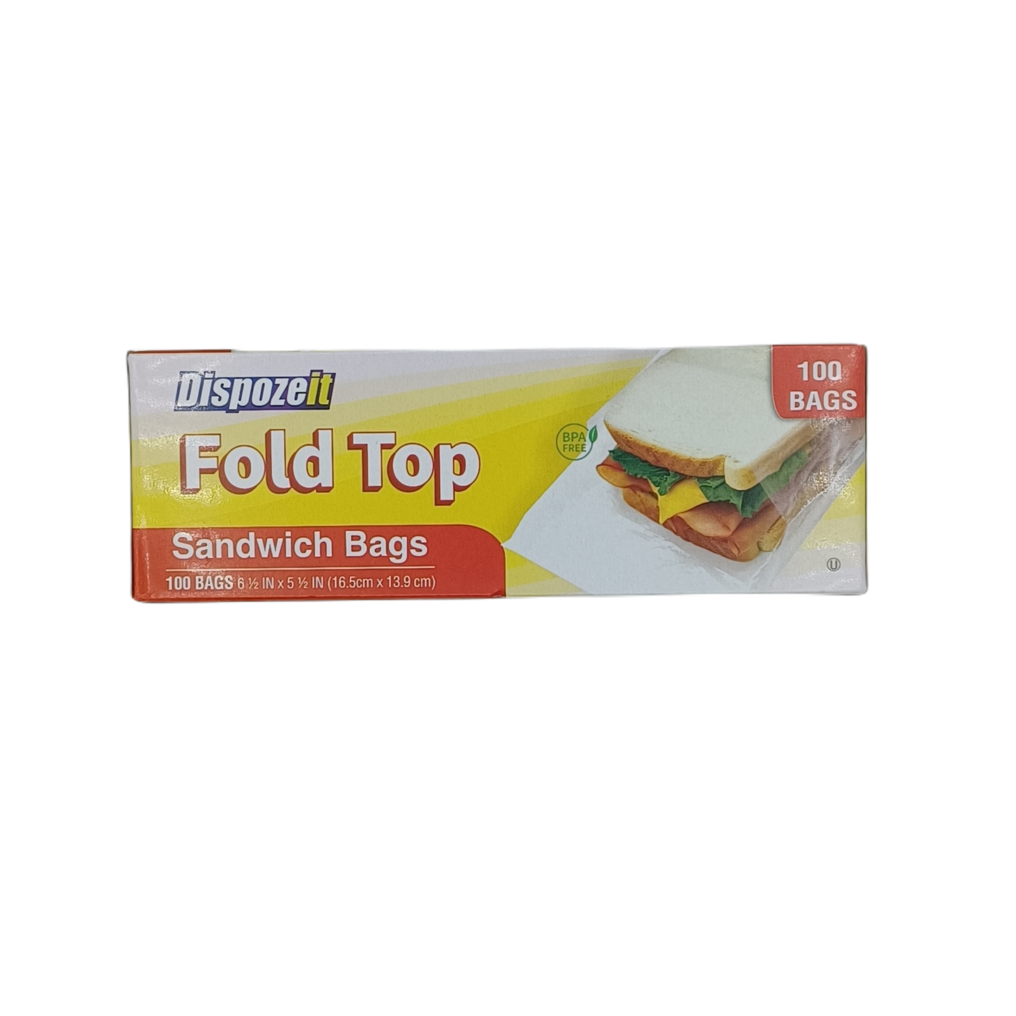 Dispozeit Sandwich Bags 100ct