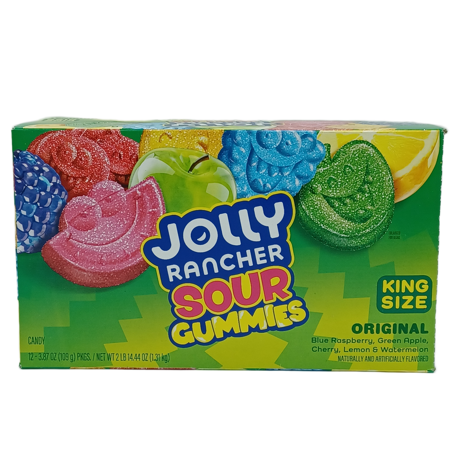 Jolly Rancher Sour Gummies King Size 3.4oz/12ct
