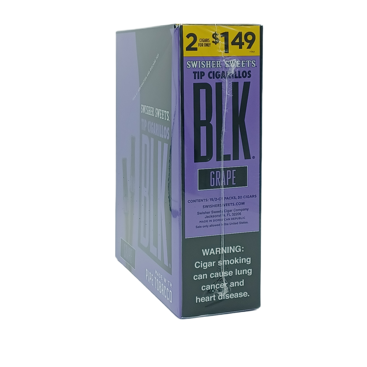 Swisher Sweets BLK Grape 2/$1.49 15/2pk