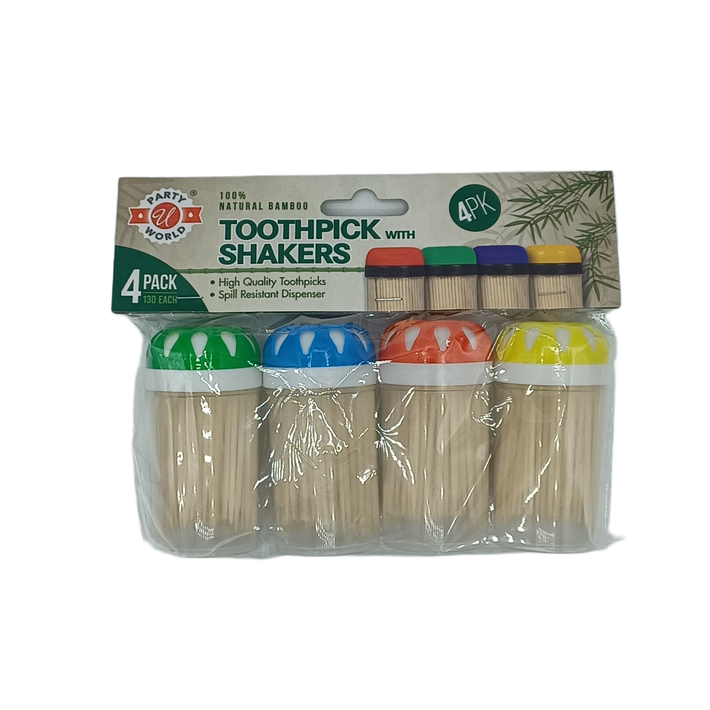 U Party World Tooth Picks 4ct