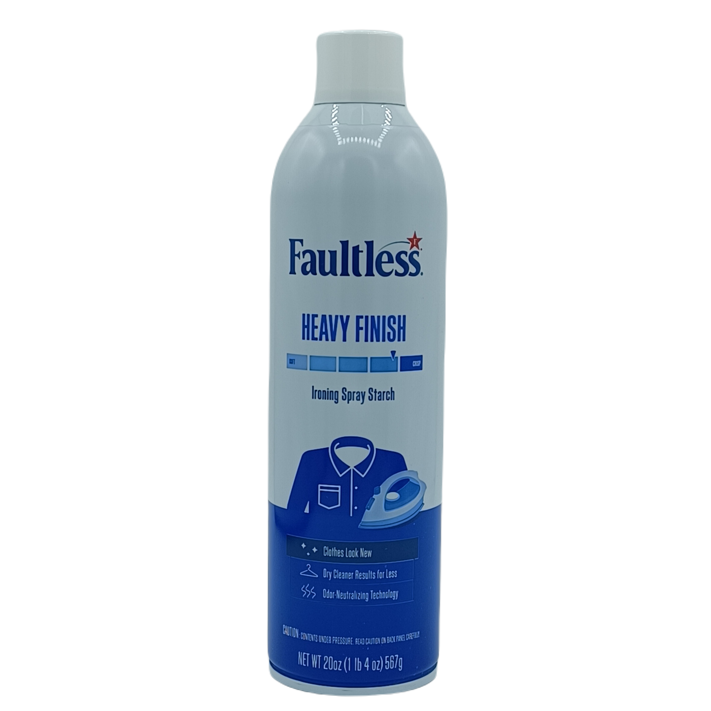 Faultless Heavy Finish Starch Ironing Spray 20oz