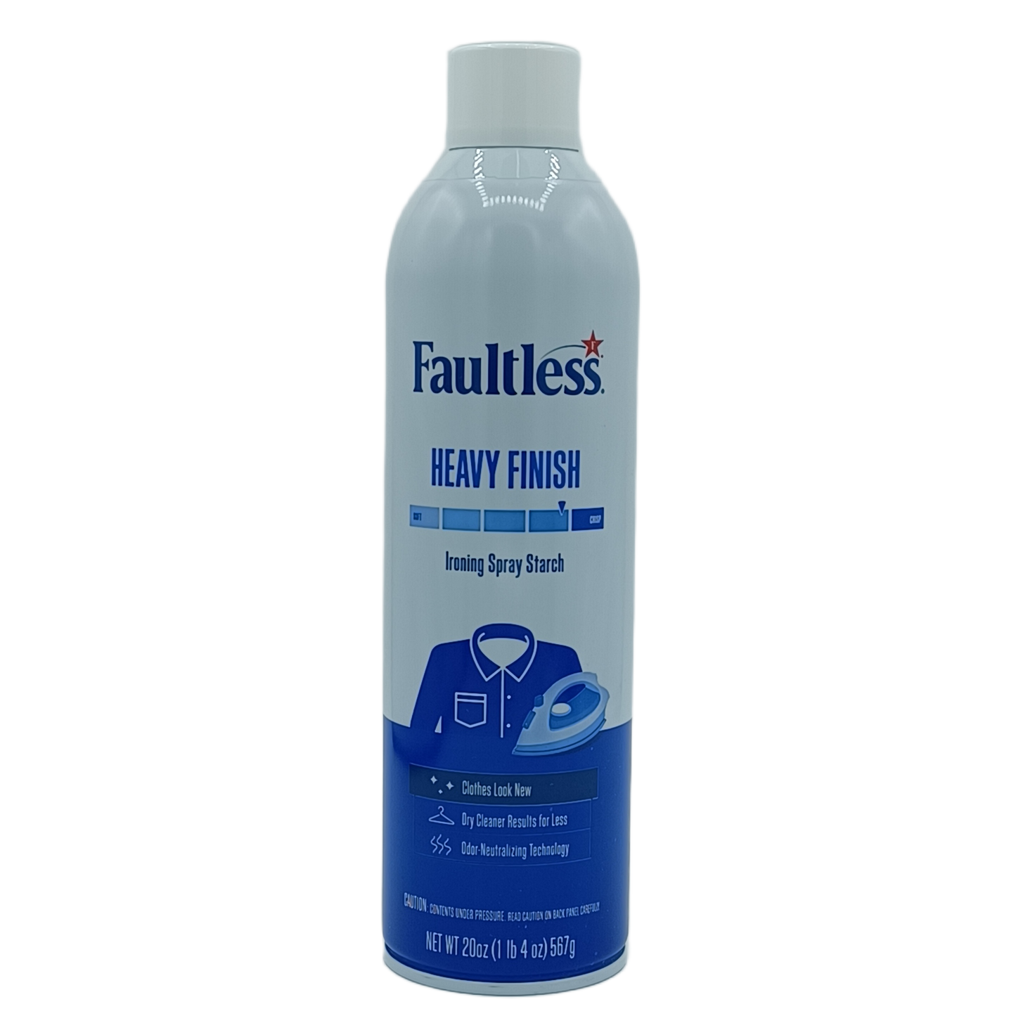 Faultless Heavy Finish Starch Ironing Spray 20oz