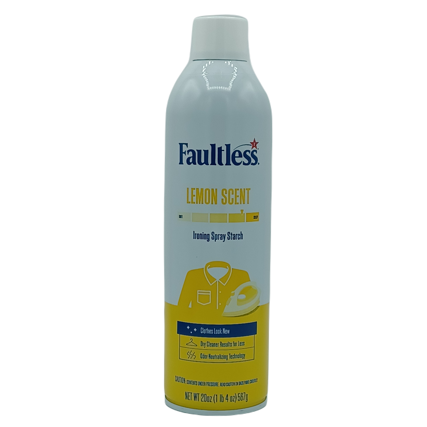 Faultless LemonScent HeavyStarch IroningSpray 20oz