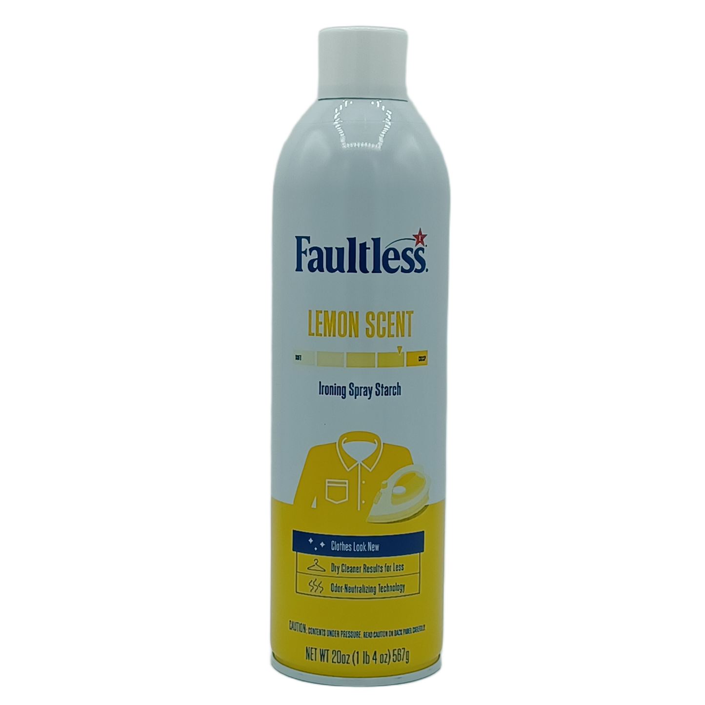 Faultless LemonScent HeavyStarch IroningSpray 20oz