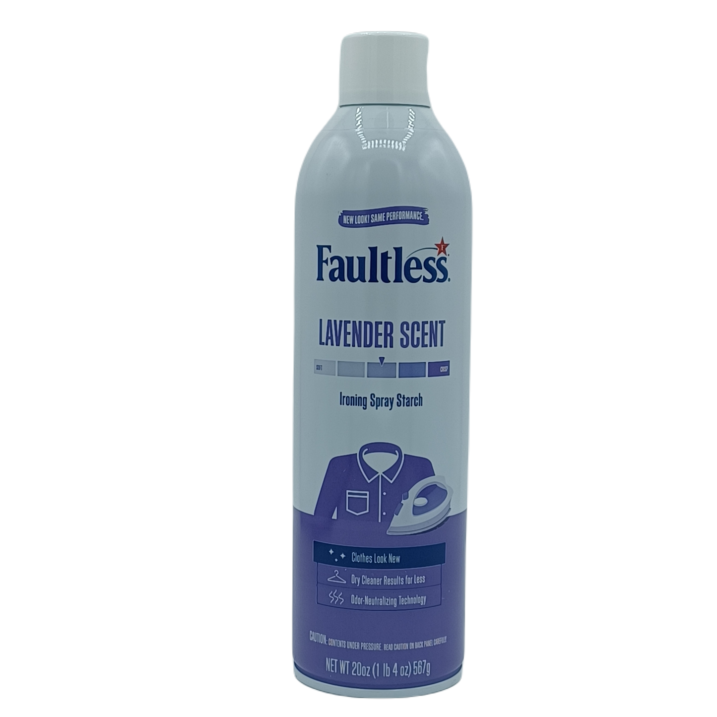 Faultless Lavender MediumStarch Ironing Spray 20oz