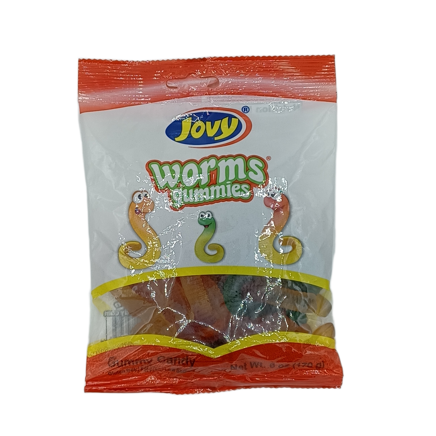 Jovy Gummy Worms 6oz