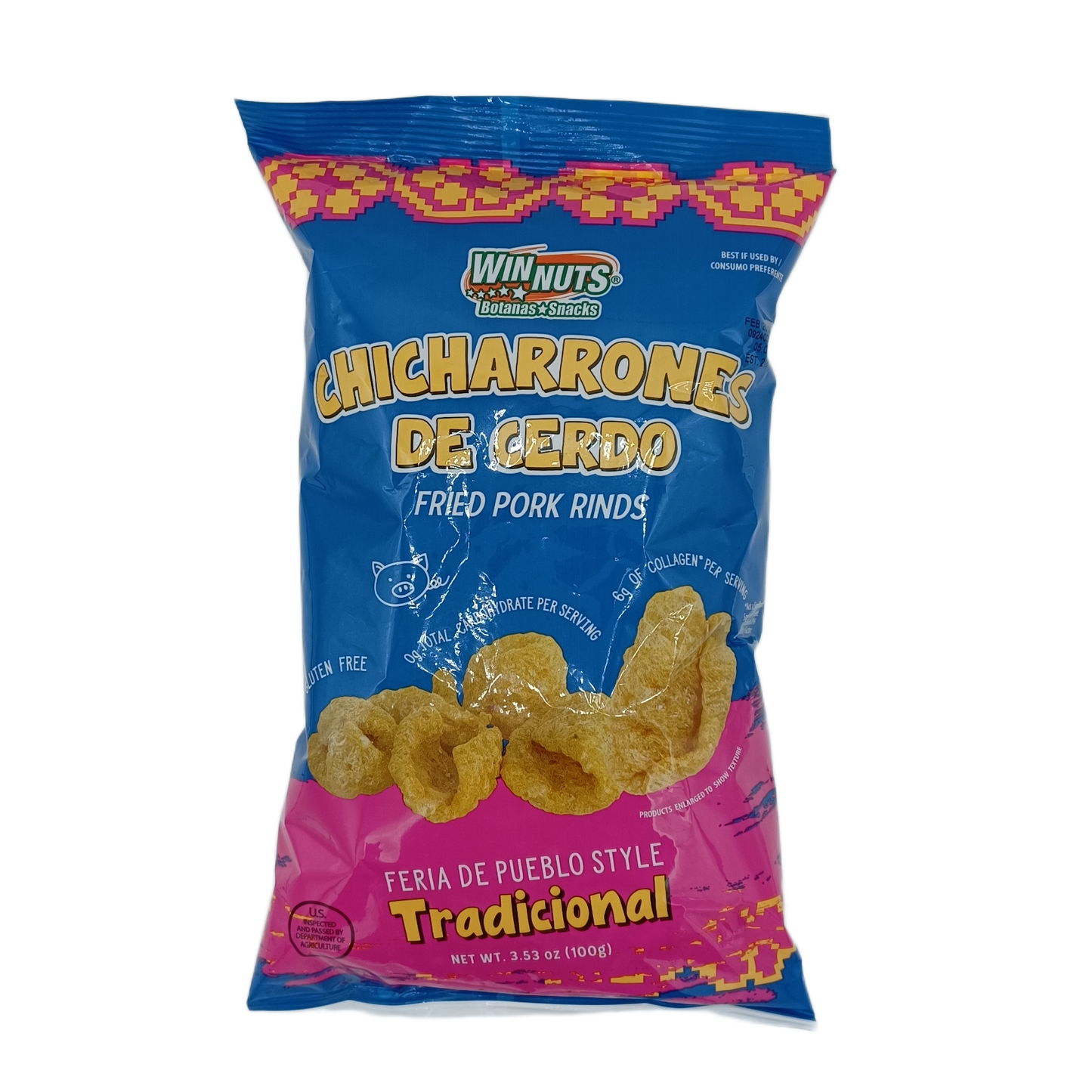 WNts Chicharons Traditional 3.53oz