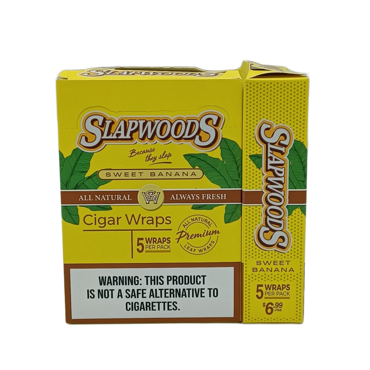 Slapwoods Wraps Sweet Banana 5/$6.99 10/5ct