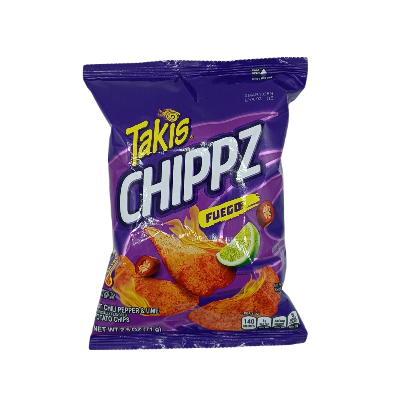 Takis Chippz Fuego 2.5oz