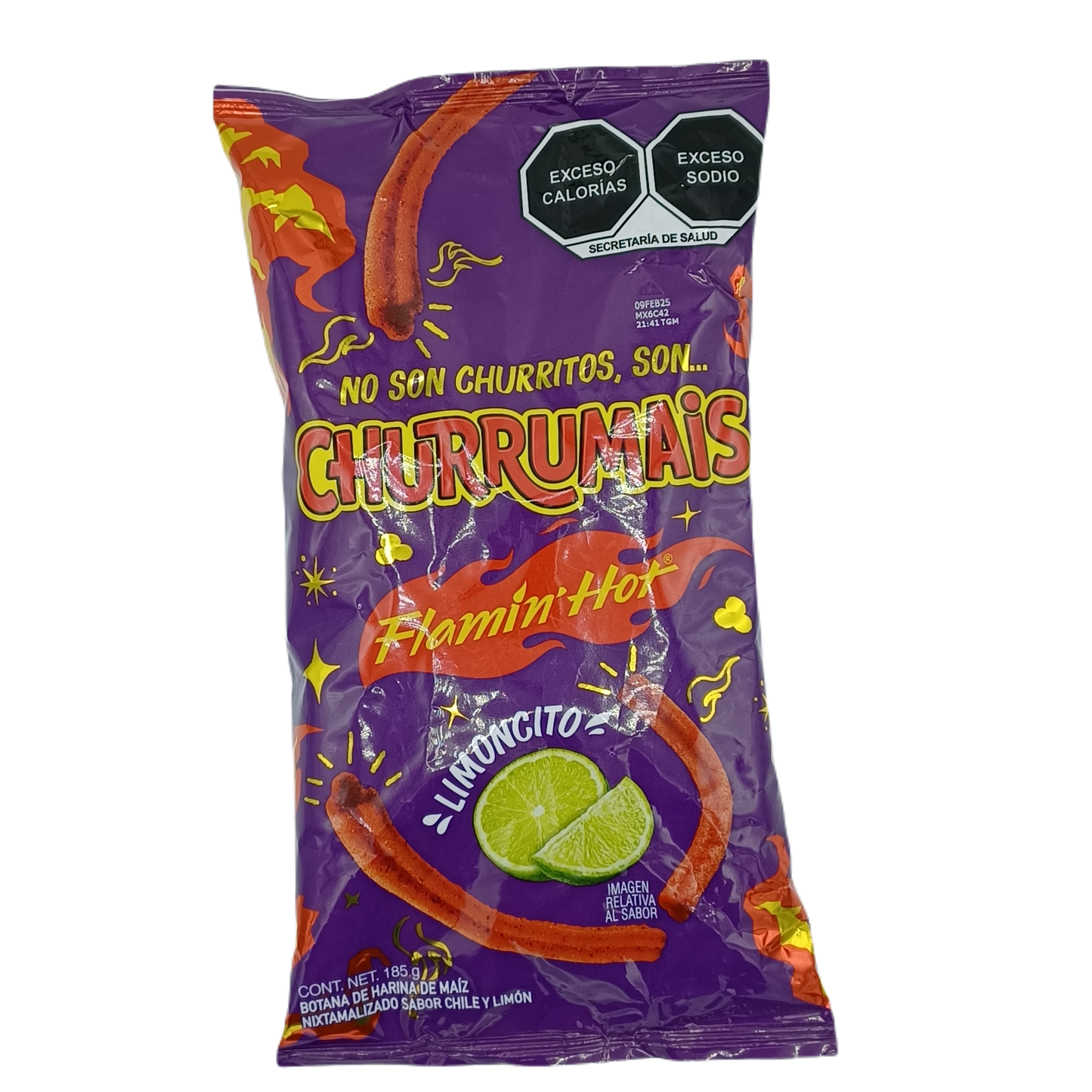 Mexican Churrumais Flaming Hot 185g