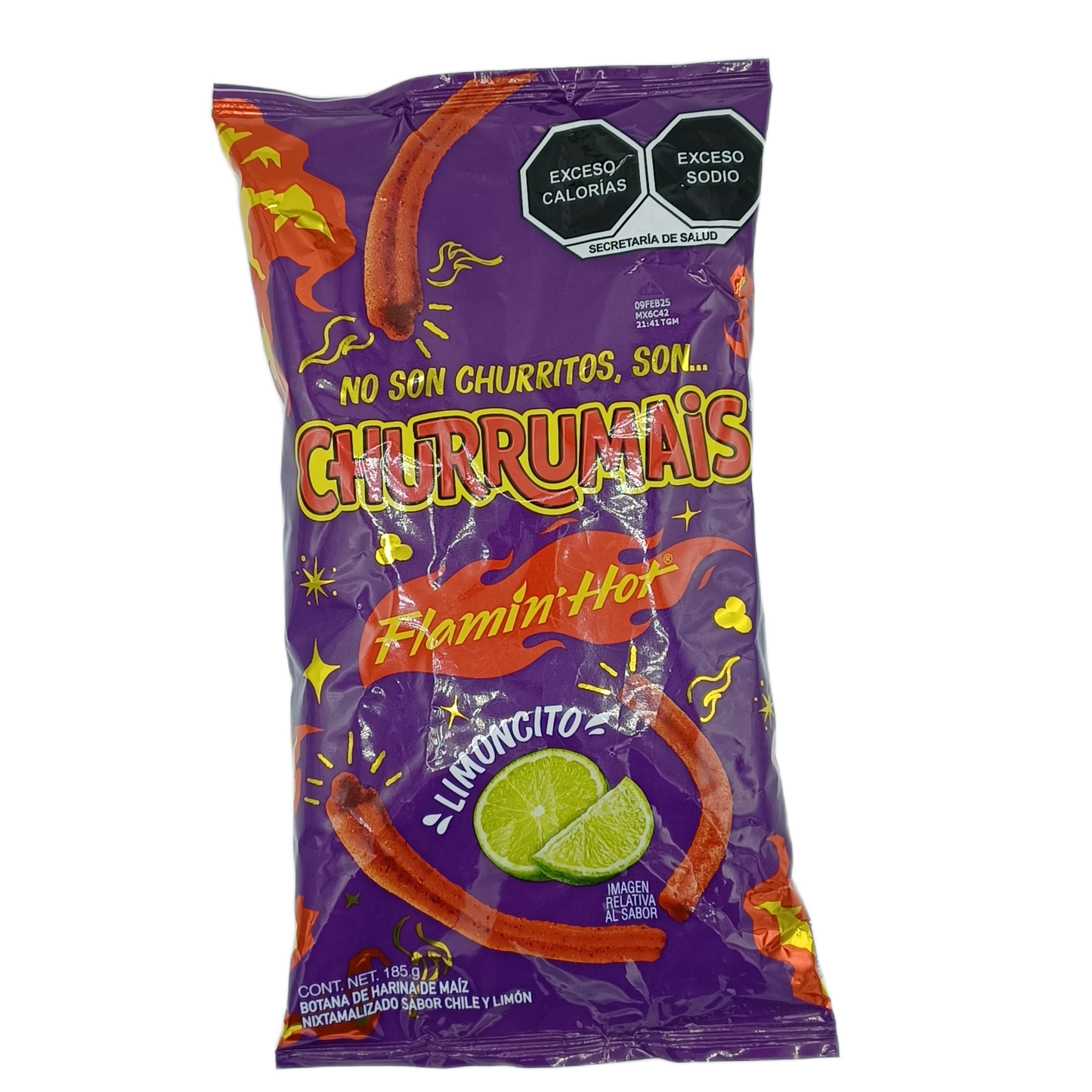 Mexican Churrumais Flaming Hot 185g