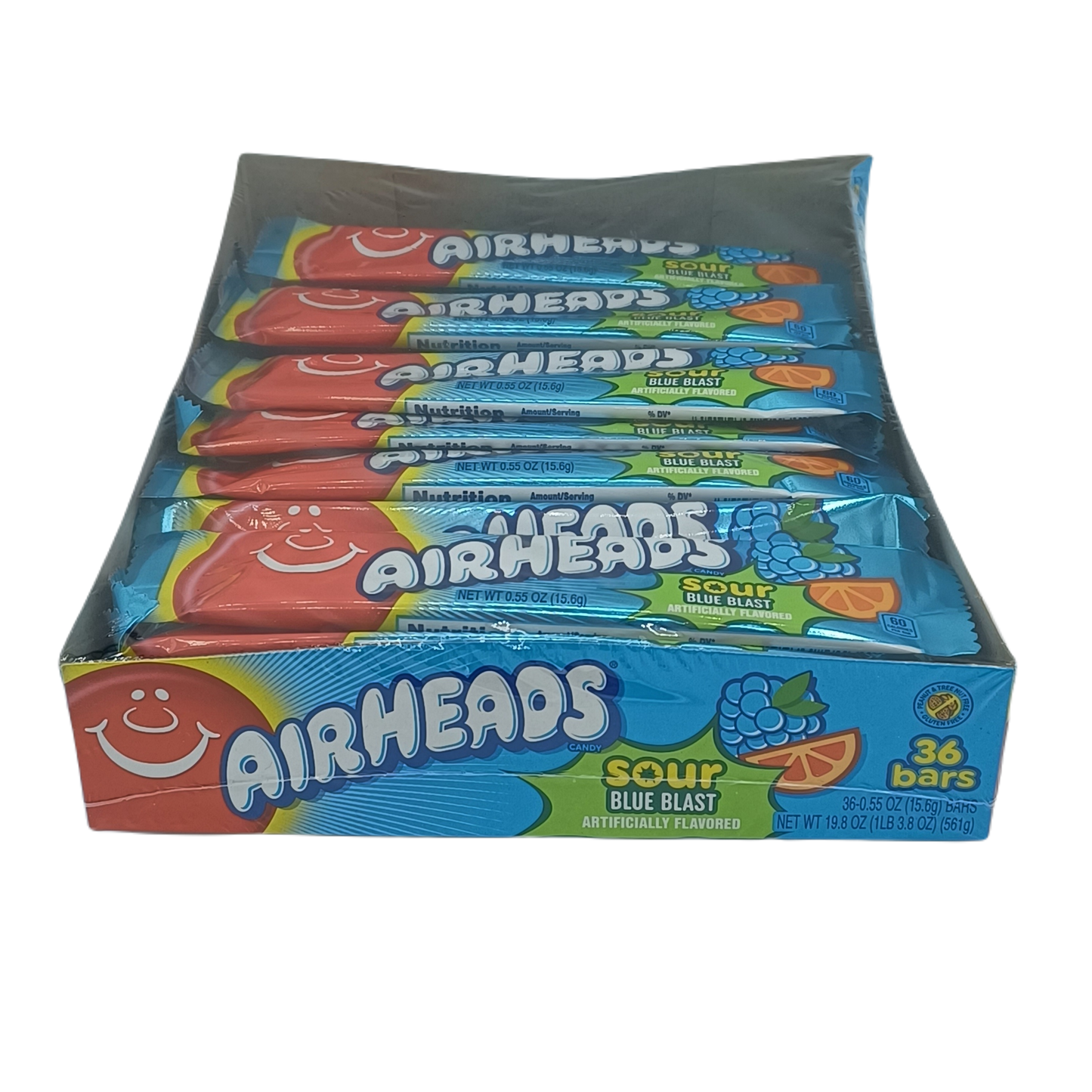 AirHeads Sour Blue Blast 36ct