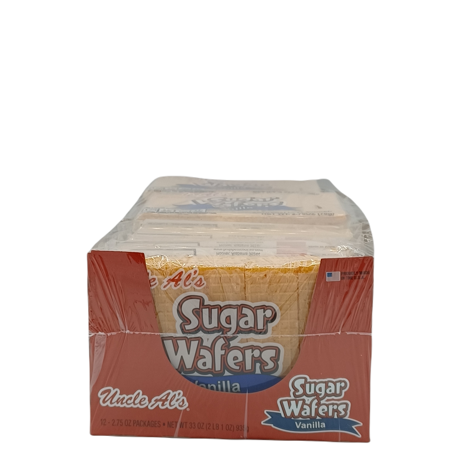Uncle Al's Sugar Wafers Vanilla 2.75oz/12ct