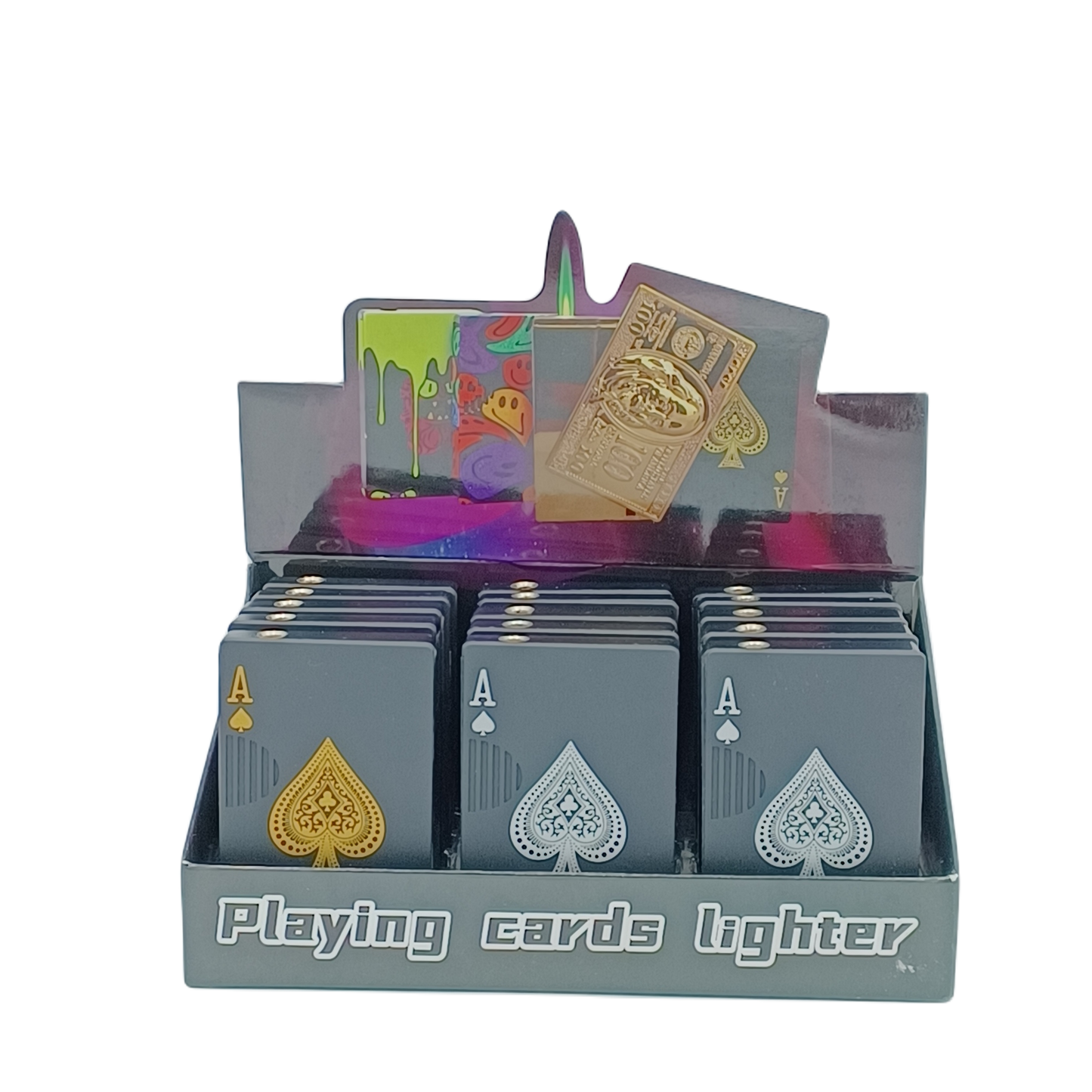 Playing Card Torch Lighter 15ct 09289SP