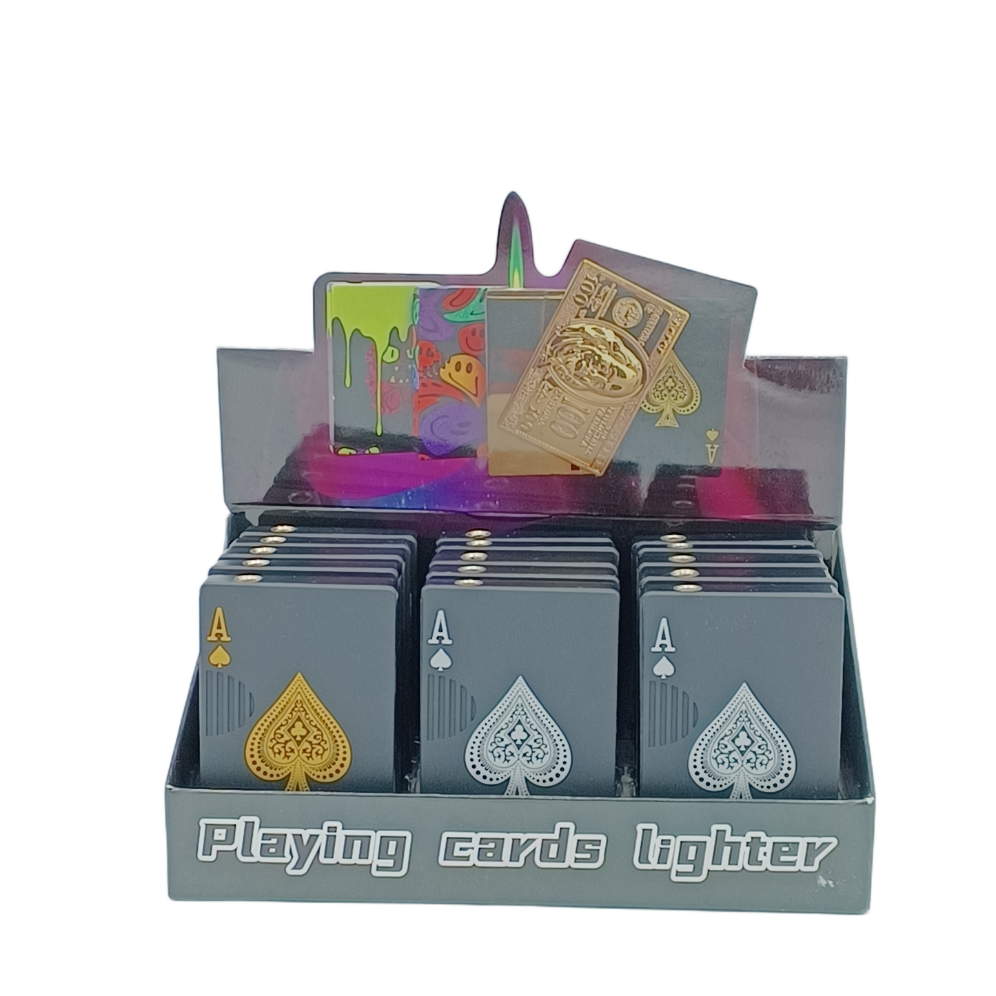 Playing Card Torch Lighter 15ct 09289SP