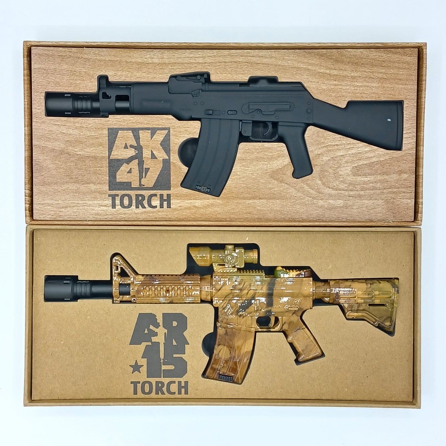 Techno AR15/AK47 9" Torch Lighter Gift Box
