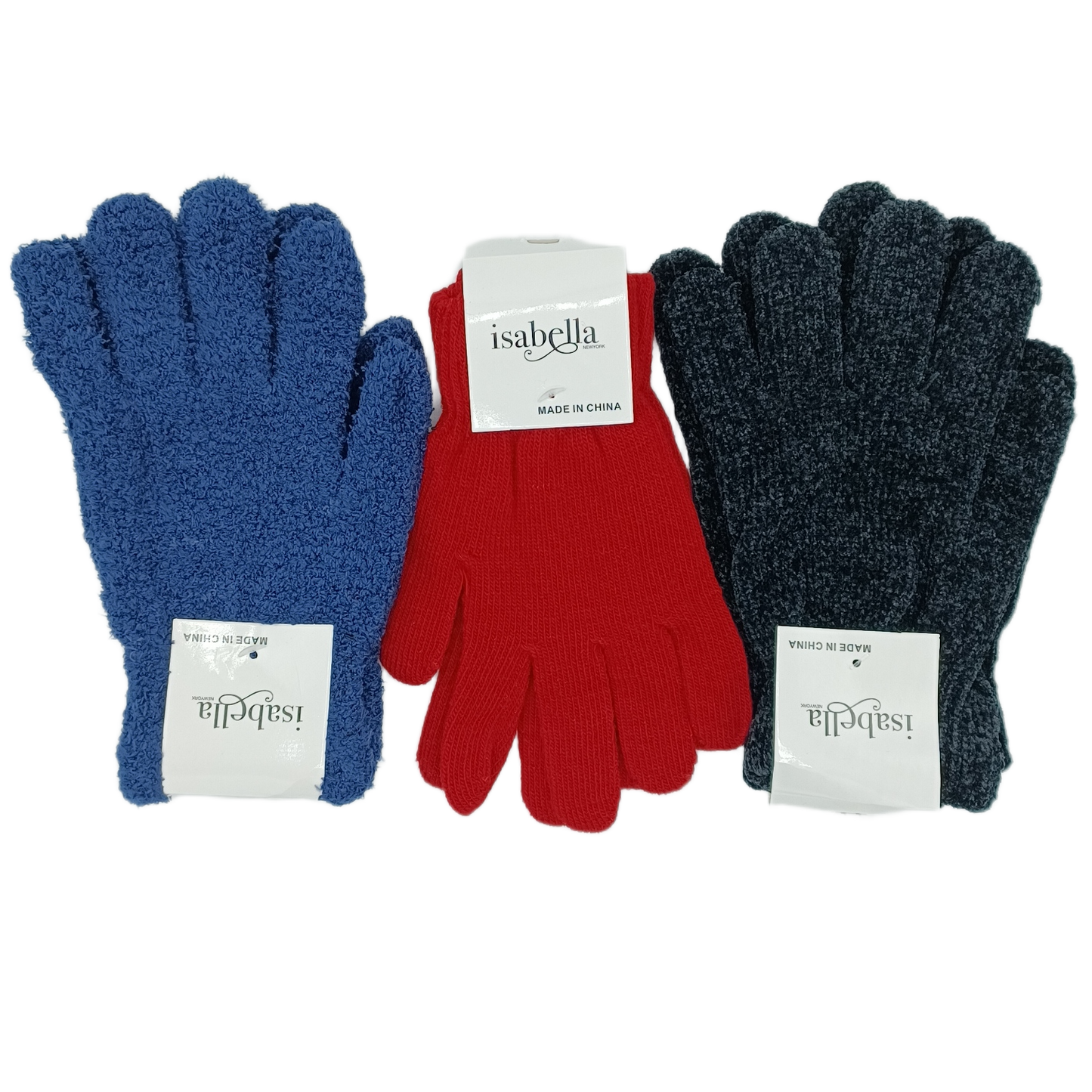 Isabela WinterGloves Assorted 12ct