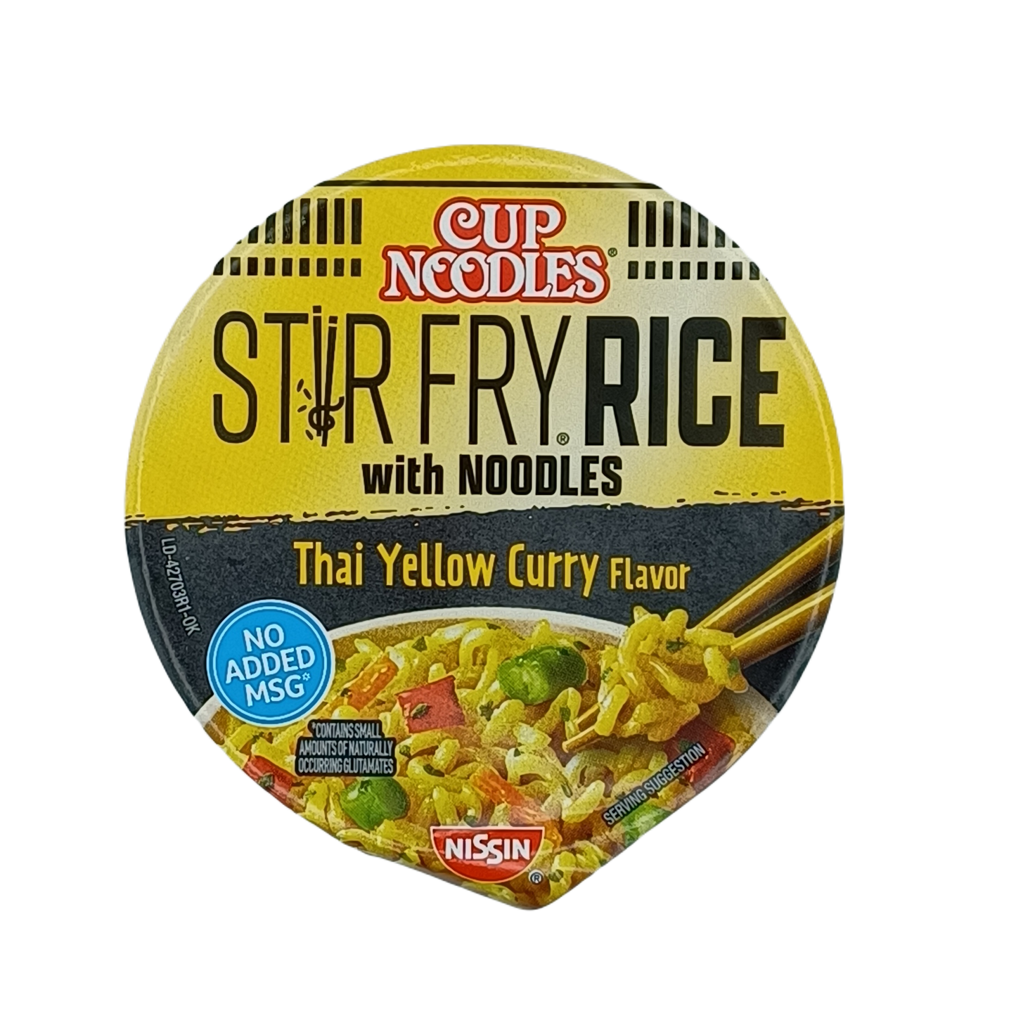 Cup Noodles StirFry Thai Yellow Curry 2.61oz/6ct