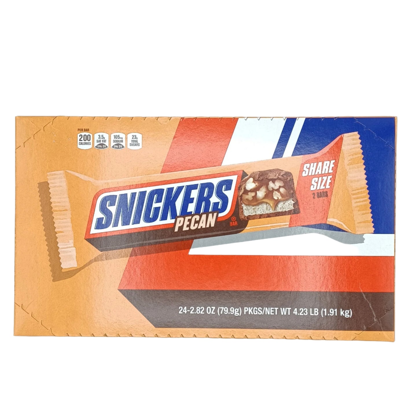 Snickers Share Size Pecan 2.82oz/24ct