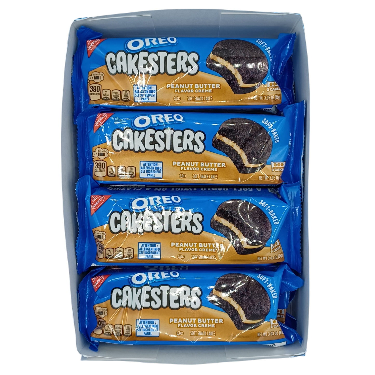 Oreo Peanut Butter Cakesters 3.03oz/8ct